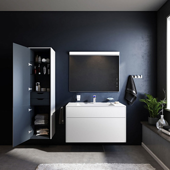 Пенал подвесной AM-PM Inspire V2.0 M50ACHX0406WM 35х40х162см белый (матовый)