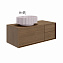 Тумба под раковину подвесная KERAMA MARAZZI Atollo AT.110.WD 50х110х40,4см