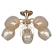 Светильник потолочный Eurosvet GINA 30120/5 золото 60Вт E27