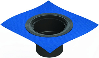 Душевой трап BERGES 91465 19х19см вертикальный сток