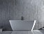 Ванна каменная SALINI AGATHA 100221MRH S-Stone матовая 180х81см отдельностоящая