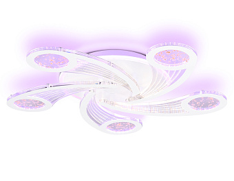 Люстра потолочная Ambrella ACRYLICA Original FA4476 98Вт 5 лампочек LED