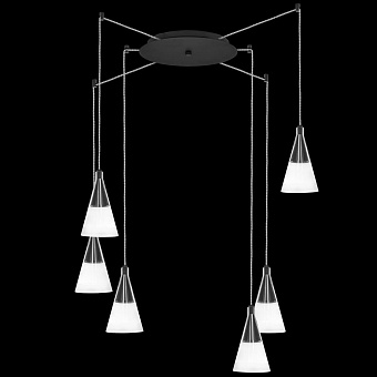 Люстра подвесная Lightstar Cone 757067 240Вт 6 лампочек GU10