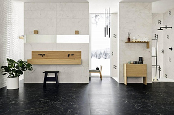 Настенная плитка MARAZZI ITALY Allmarble M6T0 Wall Altissimo Lux 40х120см 2,88кв.м. глянцевая