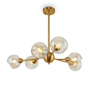 Люстра Freya Sherry FR5121PL-06G 40Вт 6 лампочек E14