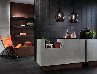 Керамическая мозаика Atlas Concord Италия Blaze A0UT Iron Mosaico 3D Factory 29х29см 0,505кв.м.