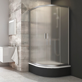 Угловое ограждение RAVAK Blix BLCP4 3B270U40ZG 175х90см стекло металл