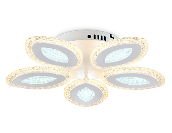 Люстра потолочная Ambrella ACRYLICA Original FA4015 76Вт 5 лампочек LED