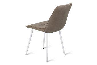 Кухонный стул AERO 47х65х87см велюр/сталь Latte