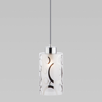 Светильник подвесной Eurosvet Miguel 50000/1 хром 60Вт E27