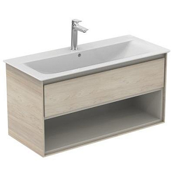 Тумба под раковину подвесная IDEAL STANDARD CONNECT AIR E0828UK 44х100х51,7см