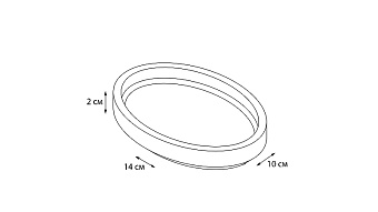 Мыльница FIXSEN Coin FX-250-4 чёрный