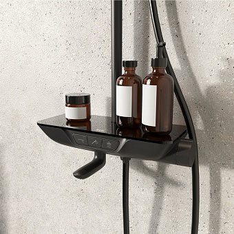 Смеситель для ванны IDDIS SpaHome SPABLBTi06 чёрный матовый