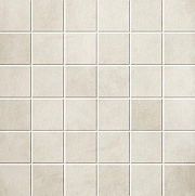 Керамическая мозаика Atlas Concord Италия Dwell A1CX Off White Mosaico 30х30см 0,9кв.м.