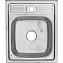 Мойка кухонная MELANA 5060 013/2 (*10) 50х60см хром