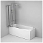 Стеклянная шторка на ванну AM-PM Like W80BS-100-140CT 140х100см