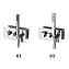 Смеситель для душа RGW Shower Panels 21140544-31 SP-44 хром