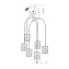 Светильник подвесной Maytoni Starfall MOD042PL-06BS 40Вт E14