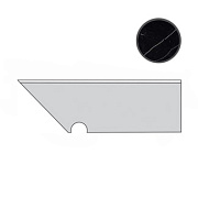 Плинтус Atlas Concord Италия Marvel Dream AOWS Black Atlantis Battiscopa Sag. SX 7,2х30см 0,259кв.м.