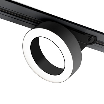 Трековый светильник Elektrostandard Spila a056374 85079/01 12Вт LED чёрный для однофазного трека