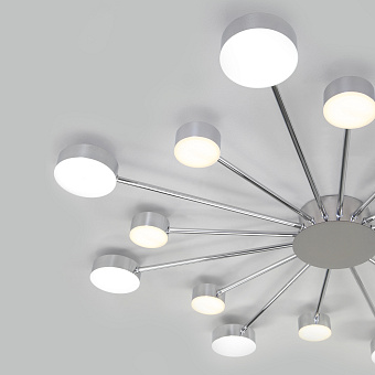 Светильник потолочный Eurosvet Nitrino 90242/16 хром 144Вт LED