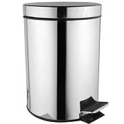 Мусорное ведро Azario AZ-301-3L хром 3л