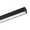 Магнитный трековый светильник Arlight Mag-Flat-25 034213 24Вт LED чёрный