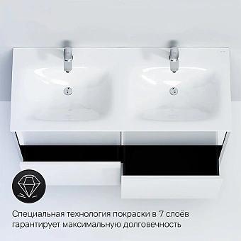 Тумба под раковину напольная AM-PM SPIRIT 2.1 M71AFXD1202WG 48х120х66см