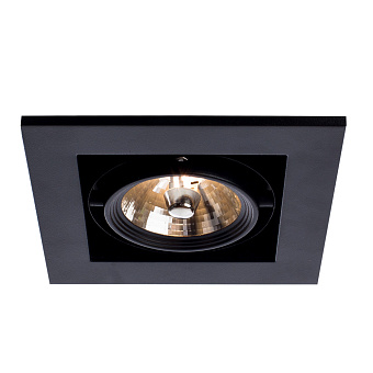 Светильник точечный встраиваемый Arte Lamp CARDANI MEDIO A5930PL-1BK 50Вт G5.3