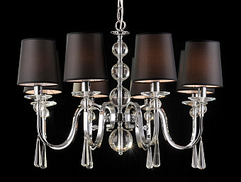 Люстра подвесная Newport 31800 31808/C без абажуров 60Вт 8 лампочек E14