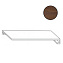 Плитка для ступеней MARAZZI ITALY TreverkHome MK3G Treverkhome Quercia Angolare SX 32,5х120см 0,78кв.м. матовая