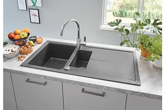 Смеситель для кухни GROHE Eurosmart Cosmopolitan 32843002 высокий излив хром
