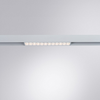 Магнитный трековый светильник Arte Lamp LINEA A4644PL-1WH 15Вт LED прозрачный