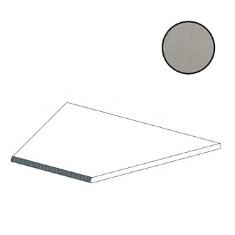 Угол Atlas Concord Россия Rinascente 620090000918 Grey Round Angolo Dx 30х60см