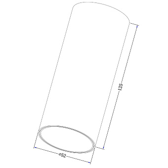 Светильник потолочный Maytoni FOCUS LED C056CL-L12B4K-W-D-B 12Вт LED
