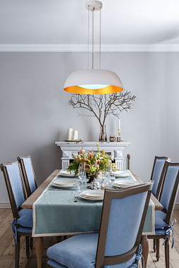 Люстра подвесная Lucia Tucci SIA 850.400 bianco 24Вт 1 лампочек LED