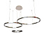 Люстра подвесная KINK Light Тор 08223,02PA(4000K) 110Вт 3 лампочек LED