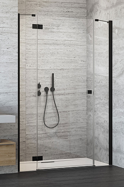 Душевая дверь RADAWAY Essenza DWJS 140 L 200х140см стекло прозрачное