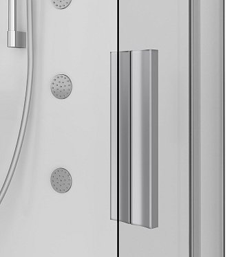 Душевая кабина AM-PM Like Deep W80C-019A-090MTA 90х90х223см стекло прозрачное