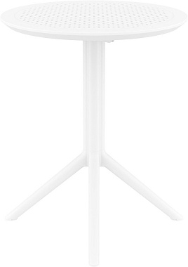Стол раскладной Siesta Contract Sky Folding 60х60х74см пластик/сталь белый