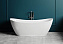 Ванна каменная SALINI NOEMI 101722MRH S-Stone матовая 170х75см отдельностоящая