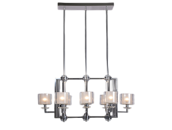 Светильник подвесной Newport 4400 4408/S chrome 65Вт E14