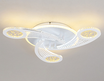 Люстра потолочная Ambrella ACRYLICA Original FA4475 66Вт 3 лампочек LED