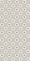 Матовый керамогранит ABK Wide and Style PF60007379 D+ Cuor Nero Oro 320х160см 5,12кв.м.