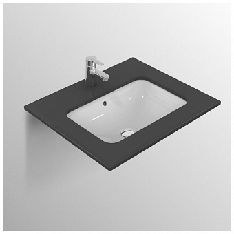 Раковина встраиваемая снизу IDEAL STANDARD CONNECT E505601 42х35см