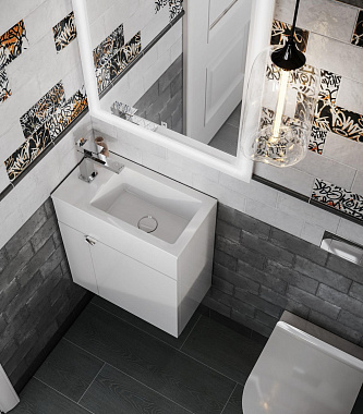 Настенная плитка KERAMA MARAZZI 19065 серый светлый 20х9,9см 0,91кв.м. матовая