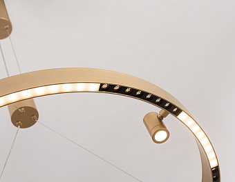 Люстра подвесная Ambrella COMFORT LineTech FL5846 40Вт 4 лампочек LED