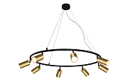 Светильник подвесной CRYSTAL LUX CLT 015 CLT 015C8 D800 BL-GO 400Вт GU10