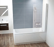 Стеклянная шторка на ванну RAVAK CVS1 7QR40U00Z1 150х80см