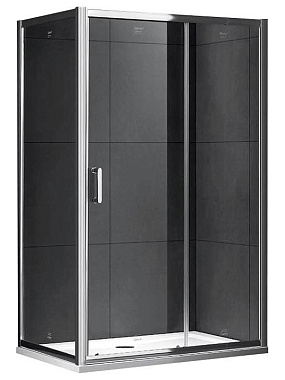 Угловое ограждение Gemy Victoria S30191D-A70 190х70см стекло прозрачное